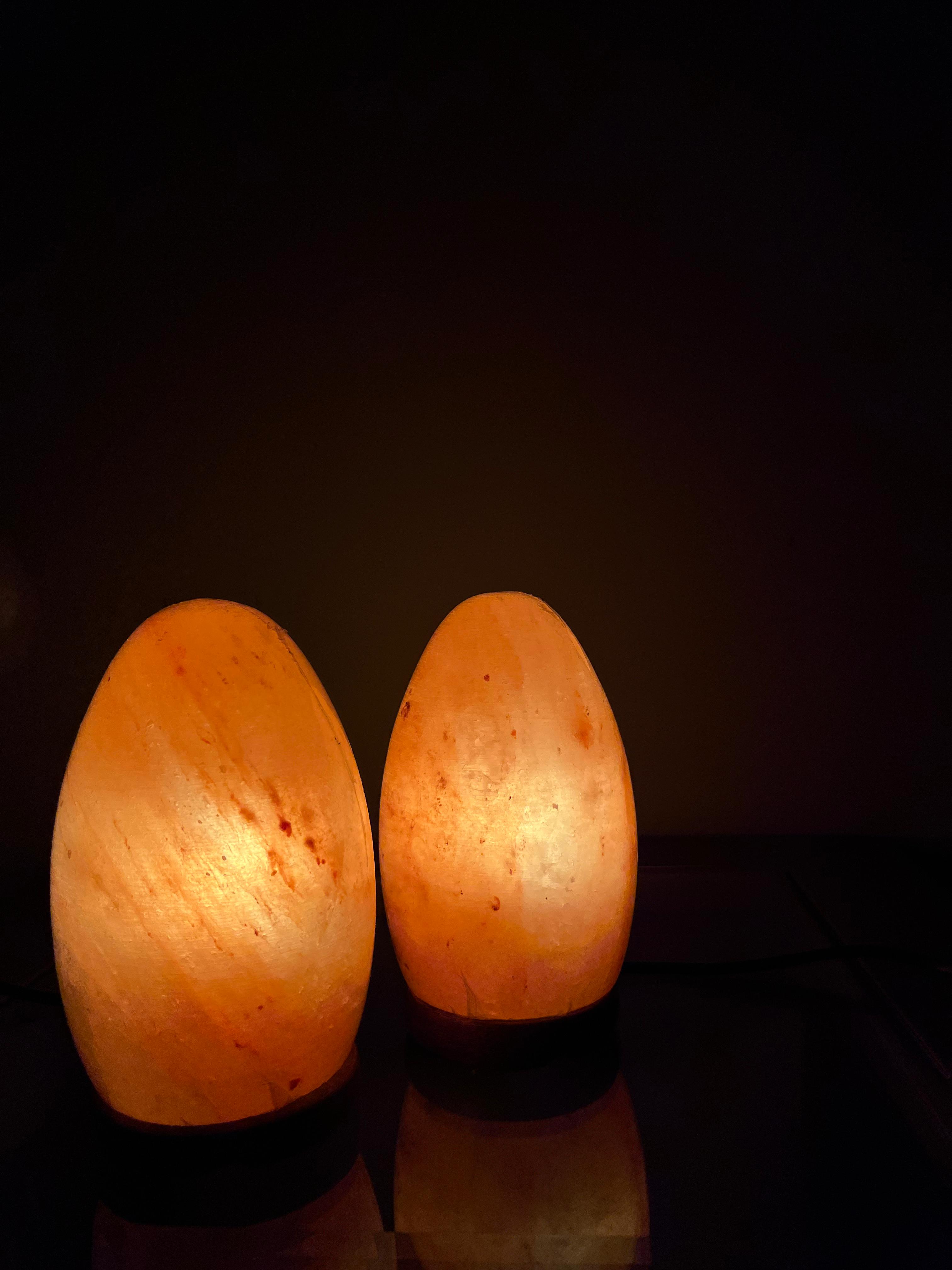 Mini salt lamps/ Double