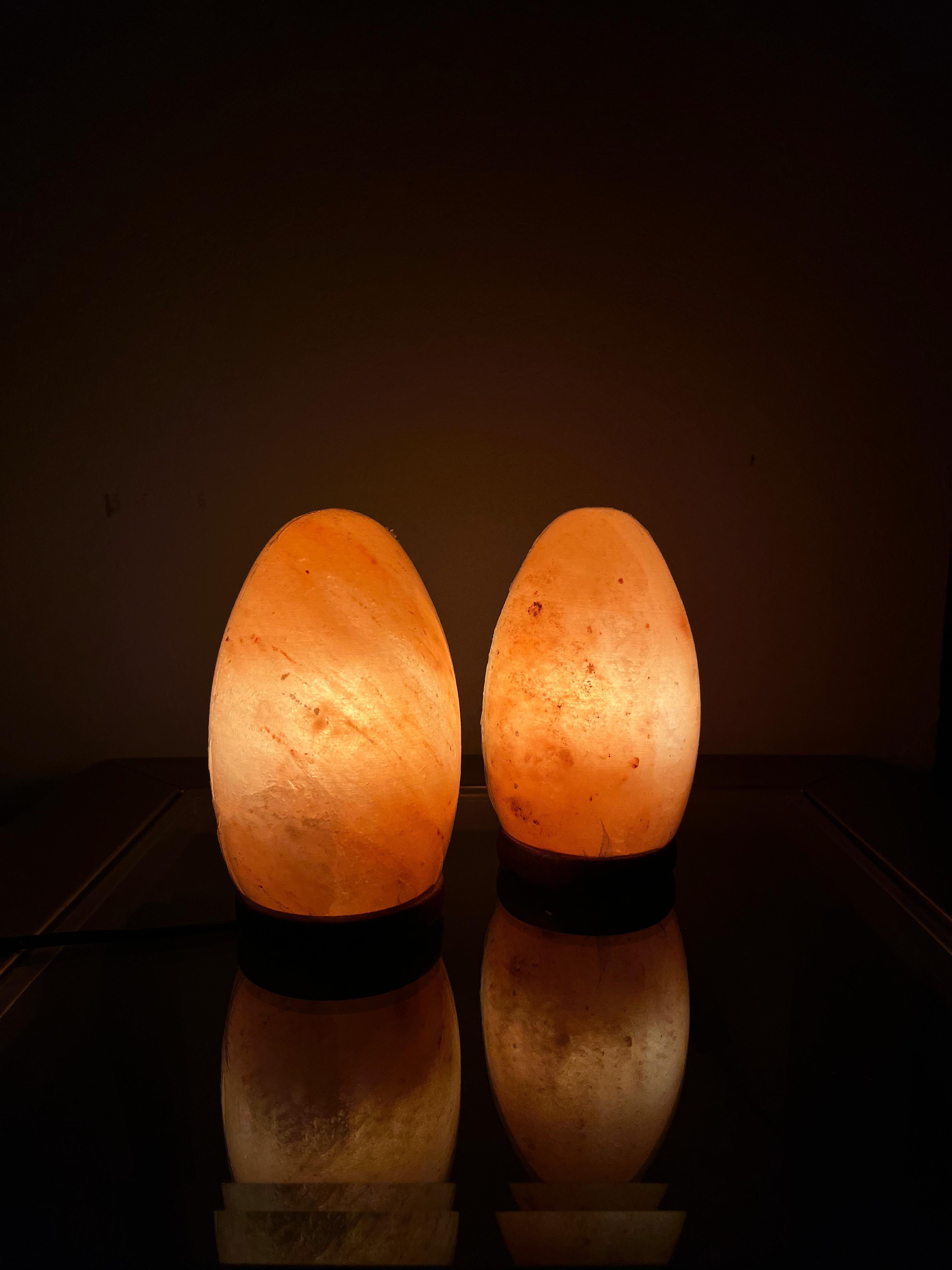 Mini salt lamps/ Double